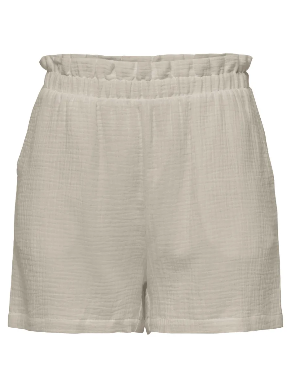 Outlet JDYTHEIS Mellemhøj talje Regular fit Paperbag-shorts Dame Shorts