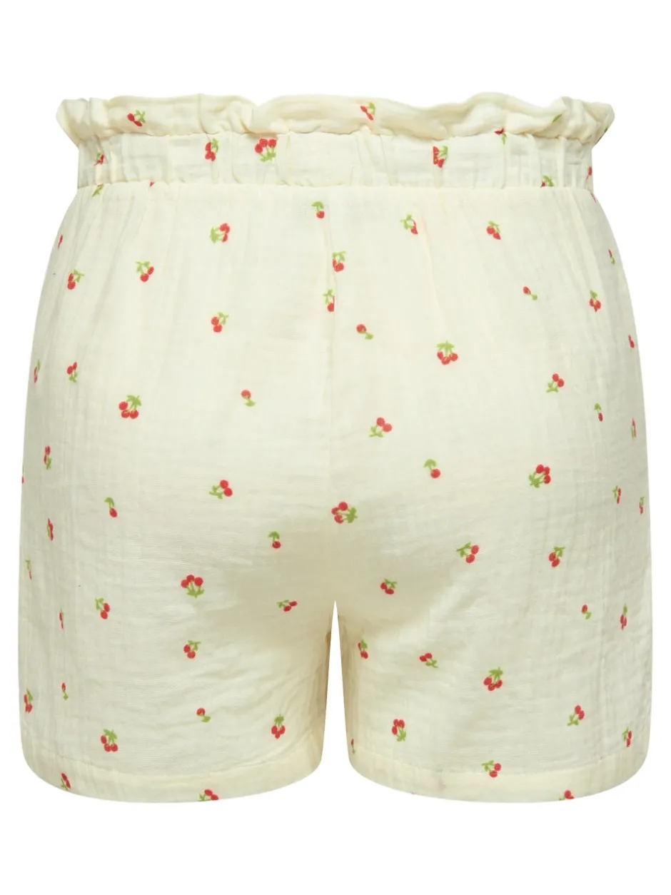 Clearance JDYTHEIS Mellemhøj talje Regular fit Paperbag-shorts Dame Shorts