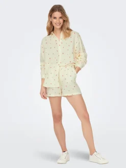 Clearance JDYTHEIS Mellemhøj talje Regular fit Paperbag-shorts Dame Shorts
