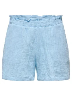New JDYTHEIS Mellemhøj talje Regular fit Paperbag-shorts Dame Shorts