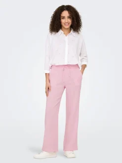 New JDYTHEIS Wide leg fit Bukser i wide fit Dame Bukser