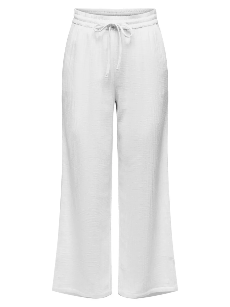 JDYTHEIS Wide leg fit Bukser i wide fit Dame Bukser