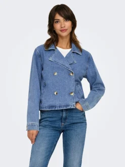 Hot JDYTRINA Denimjakke Dame Jakker Og Frakker|Double Denim