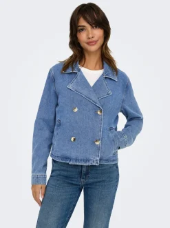 Hot JDYTRINA Denimjakke Dame Jakker Og Frakker|Double Denim