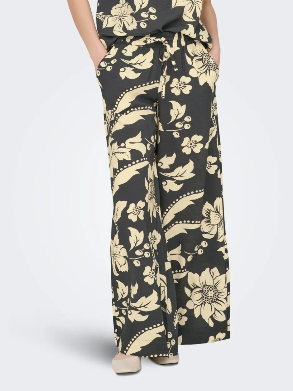 Best JDYTROYA Slim straight fit Palazzobukser Dame Bukser