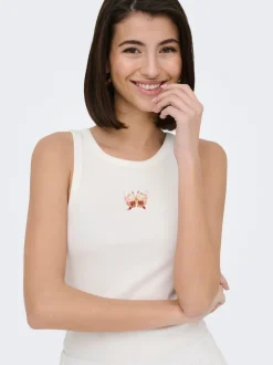 Clearance JDYTULLE Tanktop Dame Toppe