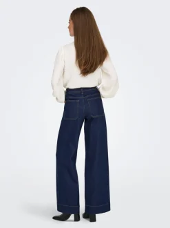 Discount JDYVANNII Høj talje Wide leg fit Jeans Dame Jeans|Jeans