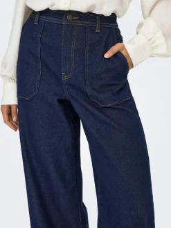 Discount JDYVANNII Høj talje Wide leg fit Jeans Dame Jeans|Jeans