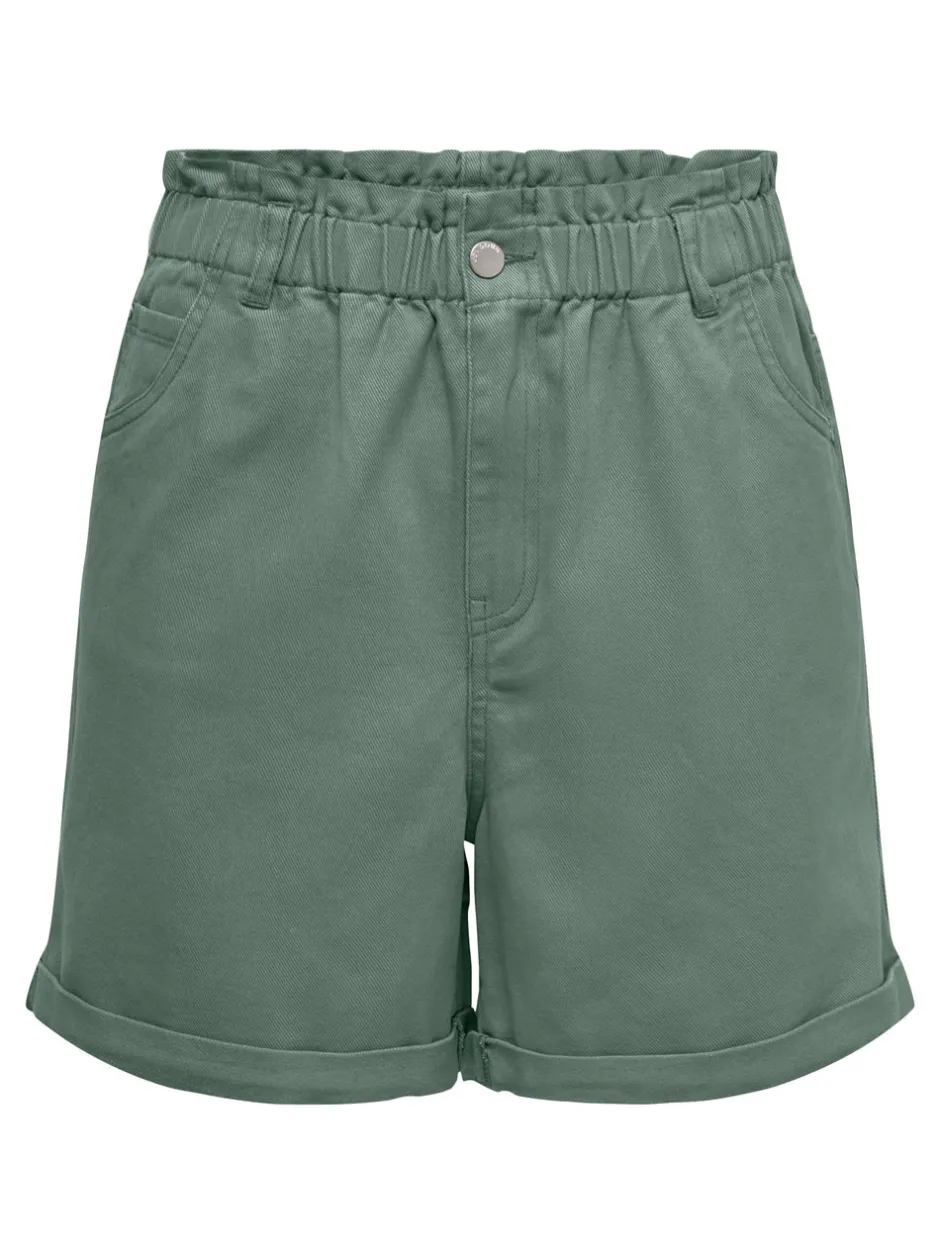 Discount JDYZIZZY Høj talje Loose fit Shorts Dame Shorts|Double Denim