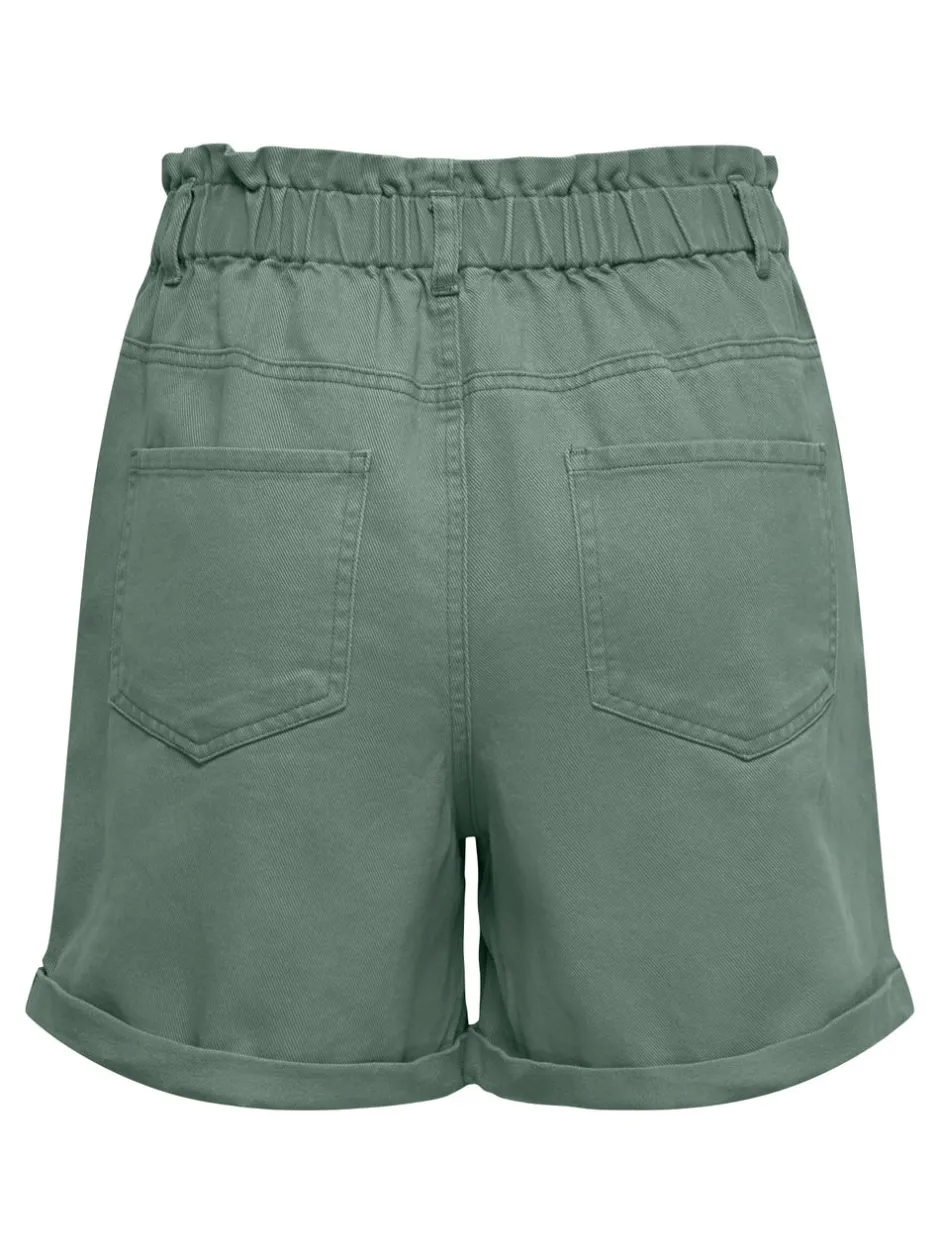 Discount JDYZIZZY Høj talje Loose fit Shorts Dame Shorts|Double Denim