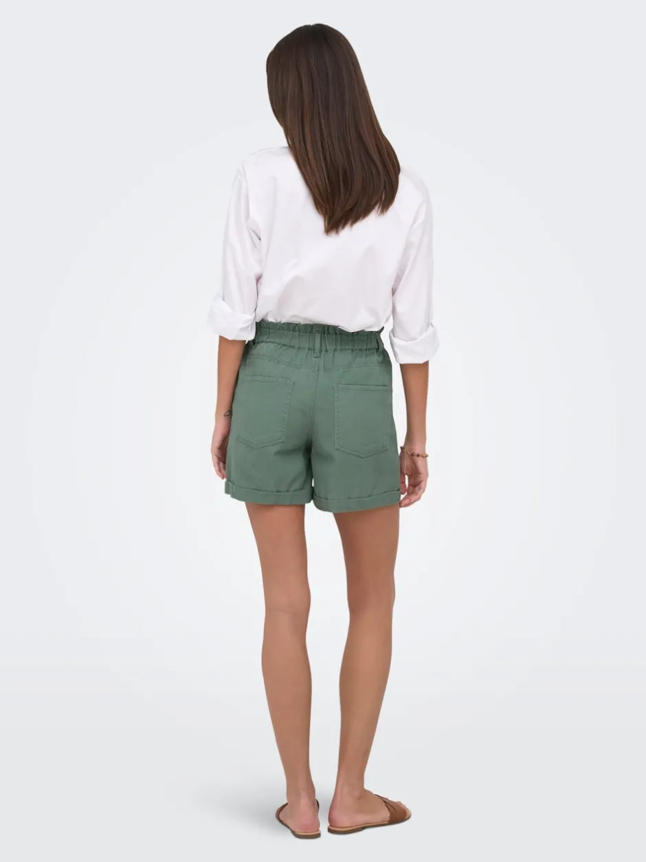 Discount JDYZIZZY Høj talje Loose fit Shorts Dame Shorts|Double Denim