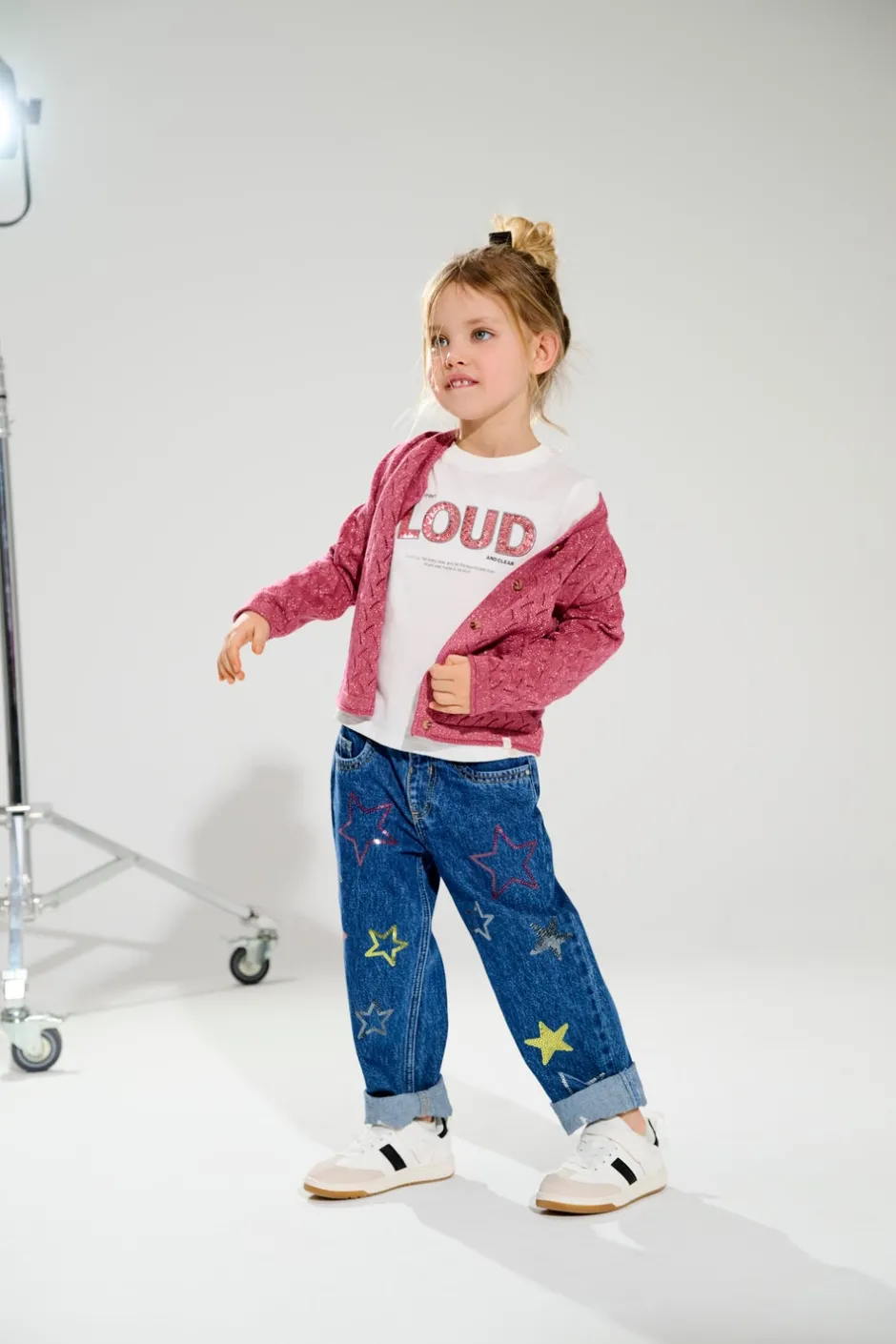 New KMGCARLY Straight fit Jeans Børn Tøj·Jeans