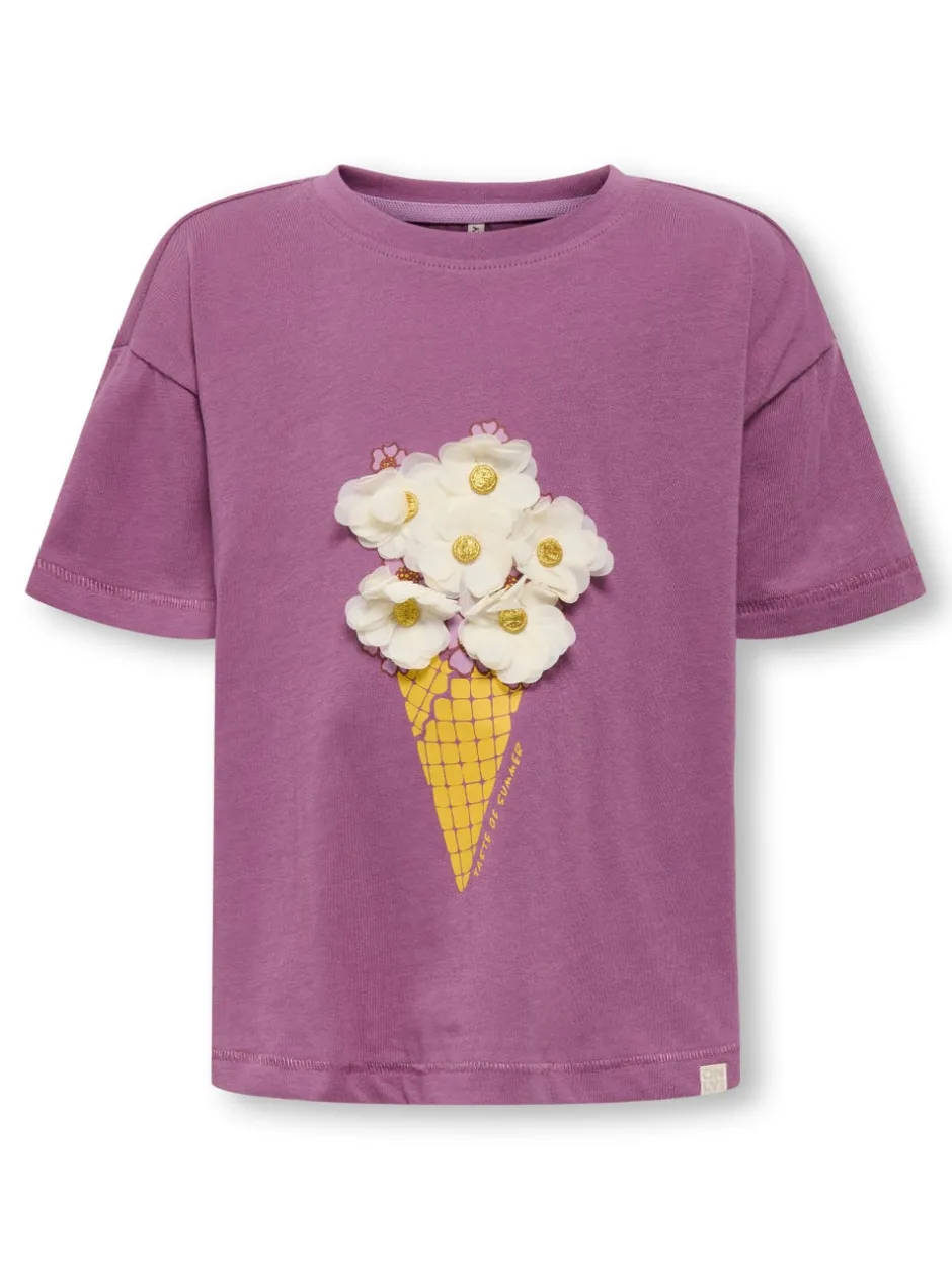 Sale KMGCREAM T-shirt Børn Tøj·Toppe