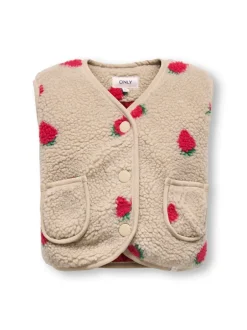 KMGHOKY Teddy-vest Børn Tøj·Jakker