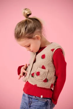 KMGHOKY Teddy-vest Børn Tøj·Jakker