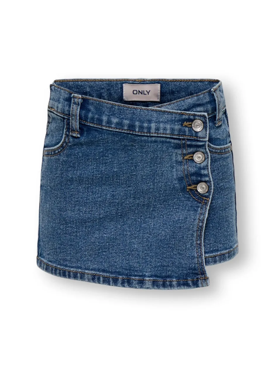 Hot KMGJENNY Denim-nederdel Kort nederdel Børn Tøj·Nederdele
