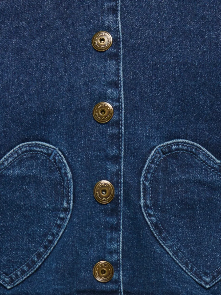 Outlet KMGOFELIA Denimjakke Børn Tøj·Jakker