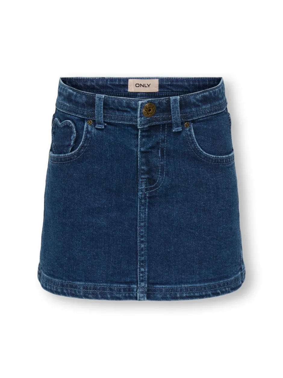 Sale KMGOFELIA Denim-nederdel Mininederdel Børn Tøj·Nederdele