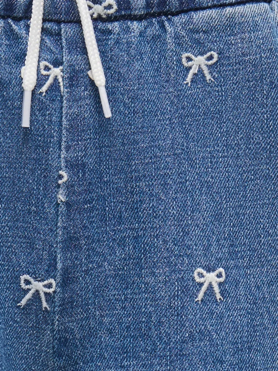 Hot KMGPIERCE Bred pasform - beskåret Ankellængde Jeans Børn Tøj·Jeans