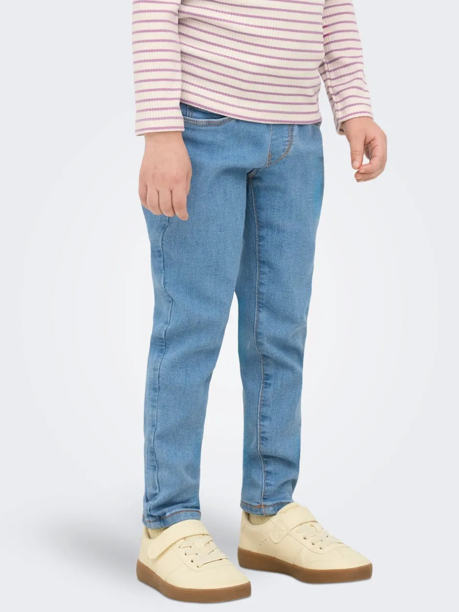 Best KMGRAIN Mellemhøj talje Skinny fit Jeans Børn Tøj·Jeans