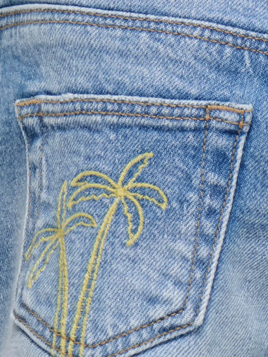 Outlet KMGROBYN Straight fit Denim-shorts Børn Tøj·Shorts