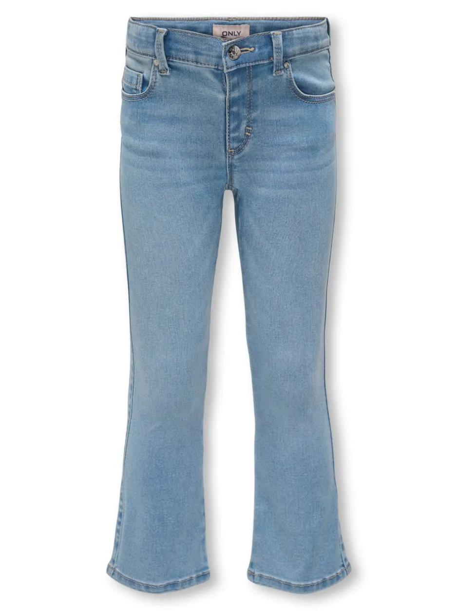 Hot KMGROYAL Mellemhøj talje Flared fit Jeans Børn Tøj·Jeans