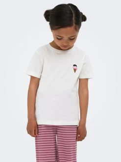 Discount KMGVEGA T-shirt Børn Tøj·Toppe