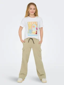 Best KOGANNA Loose fit Cargobukser Børn Tøj·Bukser