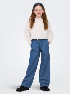 Clearance KOGBEA Wide leg fit Jeans Børn Tøj·Bukser