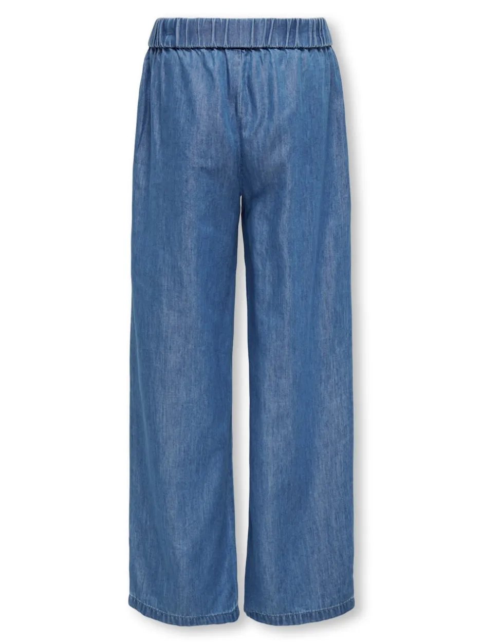 Clearance KOGBEA Wide leg fit Jeans Børn Tøj·Bukser