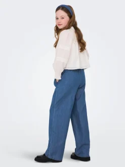Clearance KOGBEA Wide leg fit Jeans Børn Tøj·Bukser
