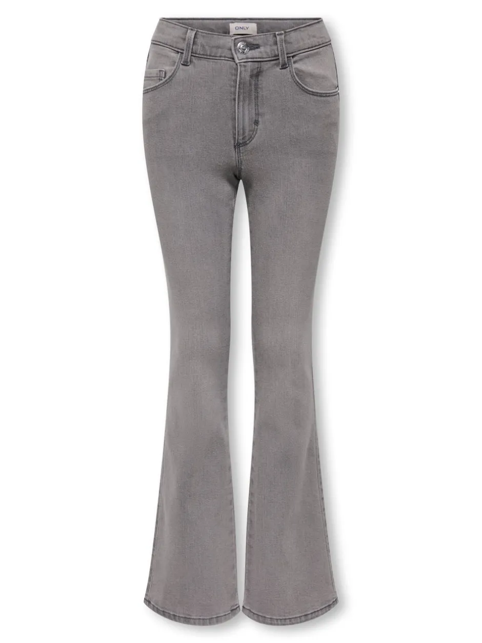 Sale KOGBLAIR Mellemhøj talje Flared fit Jeans Børn Tøj·Jeans