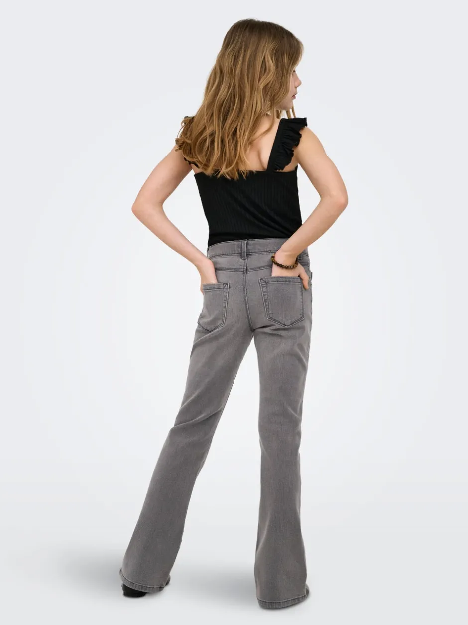 Sale KOGBLAIR Mellemhøj talje Flared fit Jeans Børn Tøj·Jeans