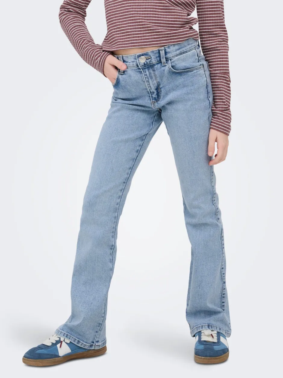 Online KOGBLAIR Mellemhøj talje Flared fit Jeans Børn Tøj·Jeans