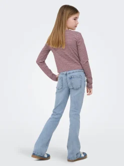 Online KOGBLAIR Mellemhøj talje Flared fit Jeans Børn Tøj·Jeans