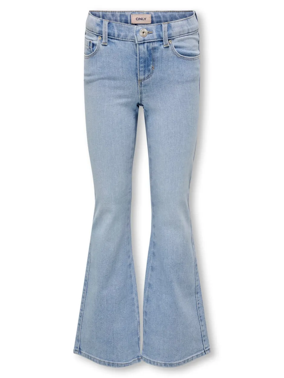 Online KOGBLAIR Mellemhøj talje Flared fit Jeans Børn Tøj·Jeans