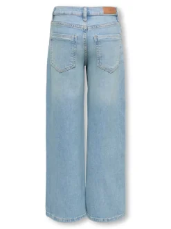Best KOGBROOME Høj talje Wide leg fit Jeans Børn Tøj·Jeans