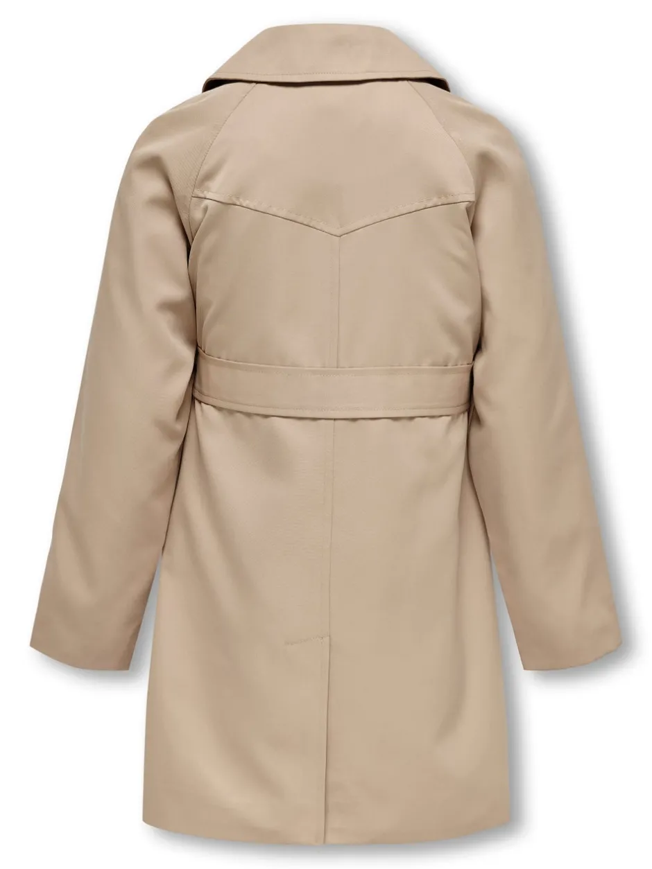 Discount KOGCHLOE Trenchcoat Børn Tøj·Jakker Og Frakker