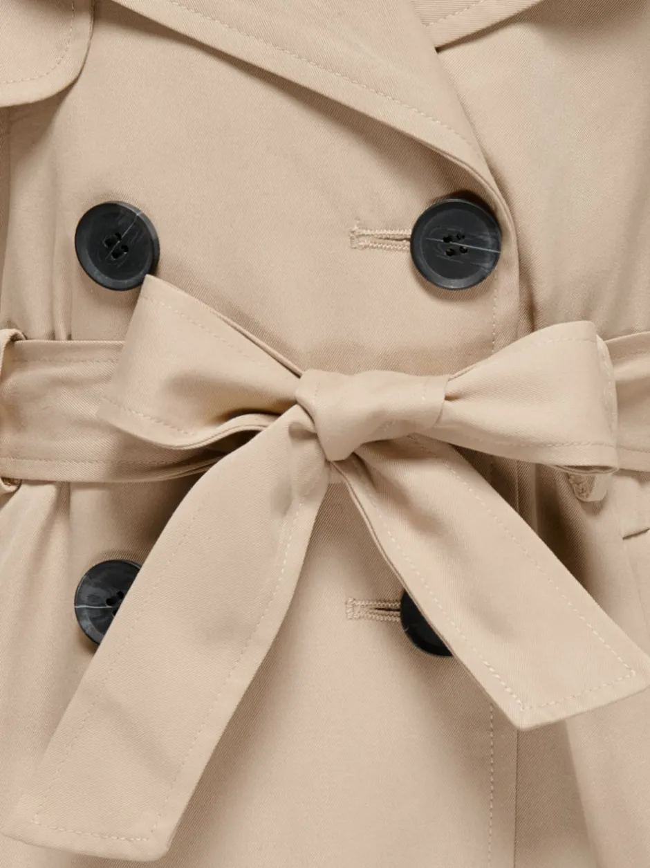 Discount KOGCHLOE Trenchcoat Børn Tøj·Jakker Og Frakker