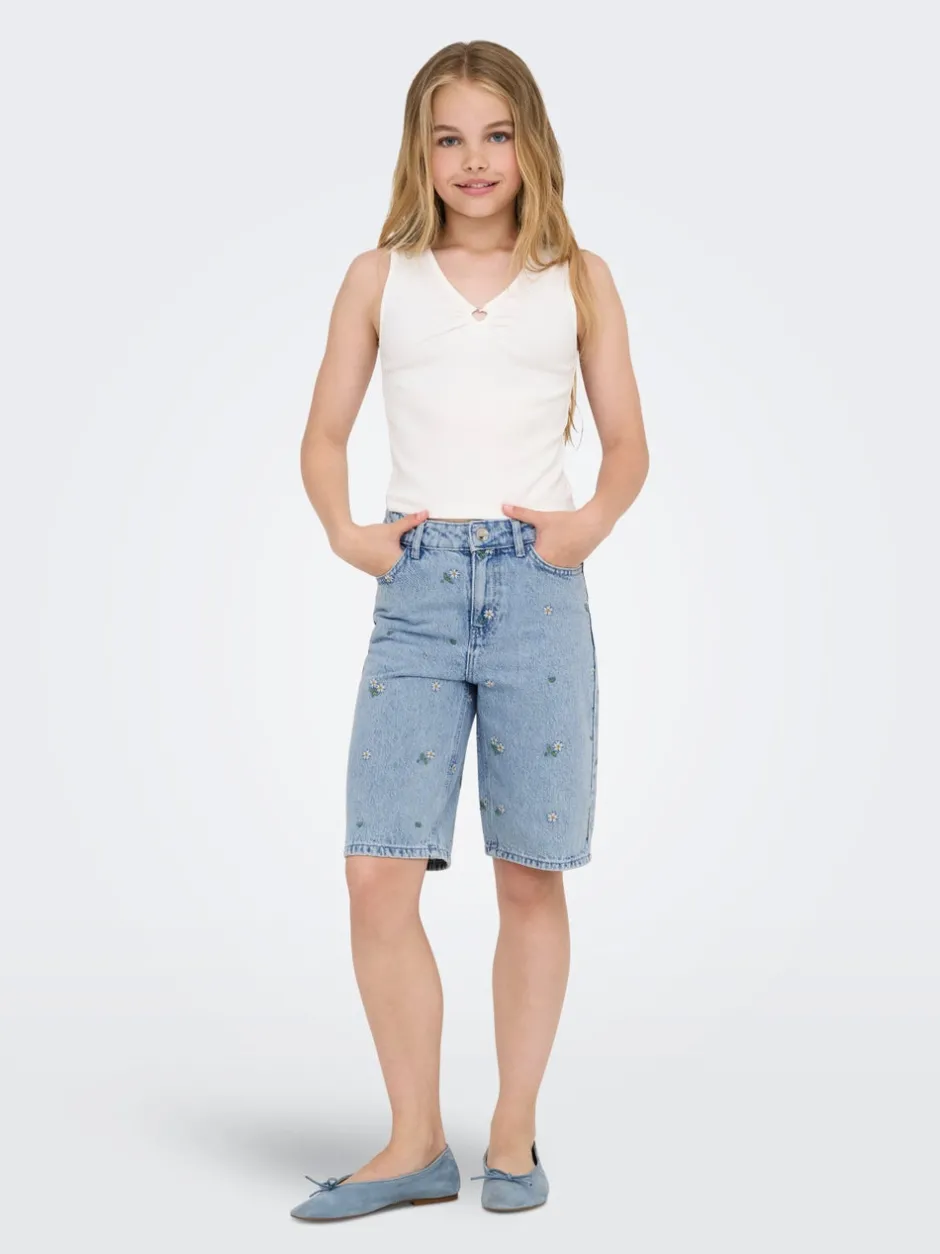 Best KOGCOBAIN Loose fit Denim-shorts Børn Tøj·Shorts