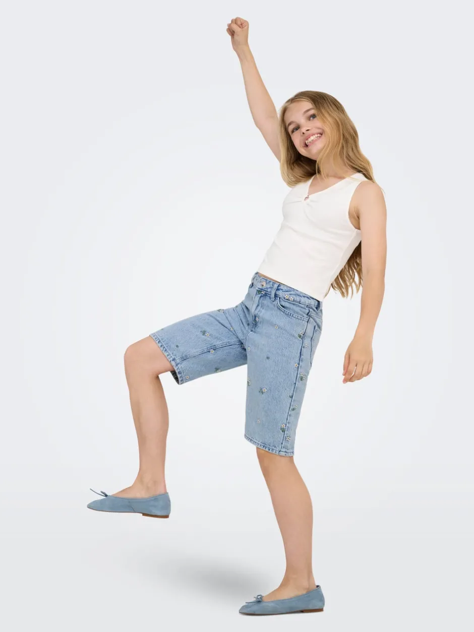 Best KOGCOBAIN Loose fit Denim-shorts Børn Tøj·Shorts
