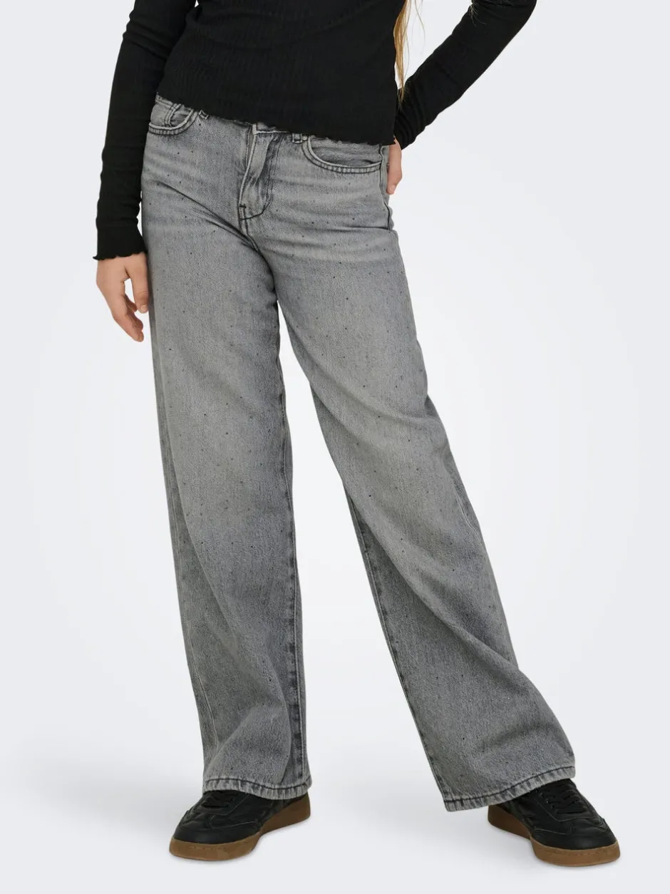 Sale KOGCOBAIN Wide leg fit Jeans Børn Tøj·Jeans
