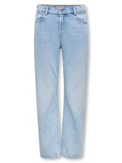 Outlet KOGDAD Mellemhøj talje Straight fit Jeans Børn Tøj·Jeans