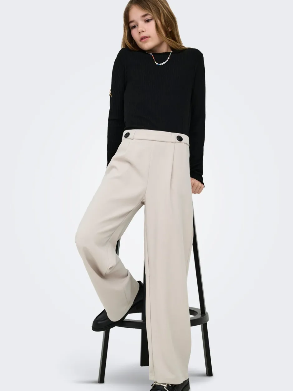 Online KOGGEGGO Wide leg fit Bukser Børn Tøj·Bukser
