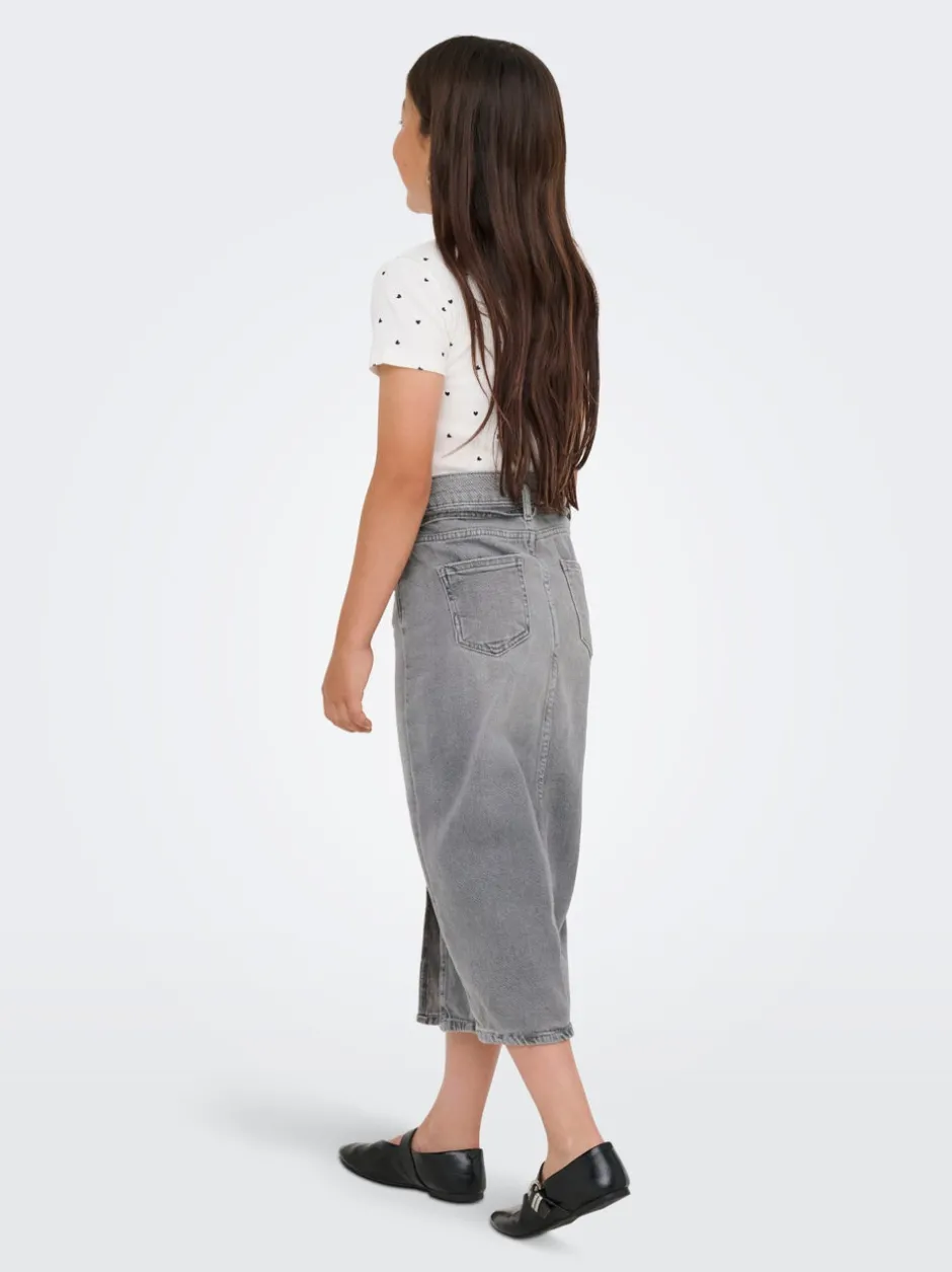 Best KOGGIANNA Denim Denim-nederdel Midinederdel Børn Tøj·Nederdele