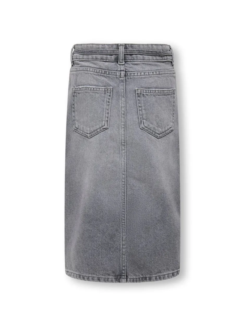 Best KOGGIANNA Denim Denim-nederdel Midinederdel Børn Tøj·Nederdele