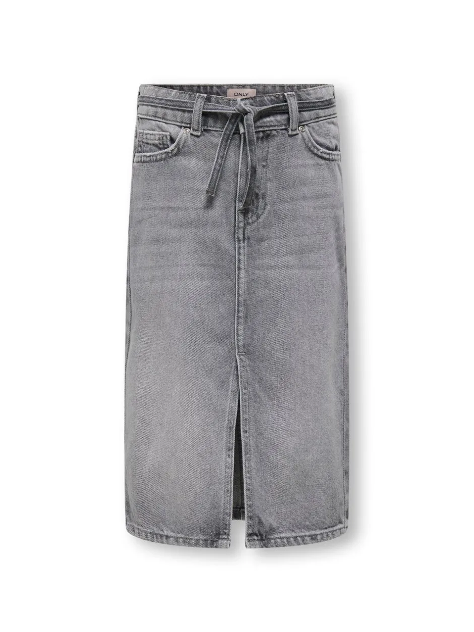 Best KOGGIANNA Denim Denim-nederdel Midinederdel Børn Tøj·Nederdele