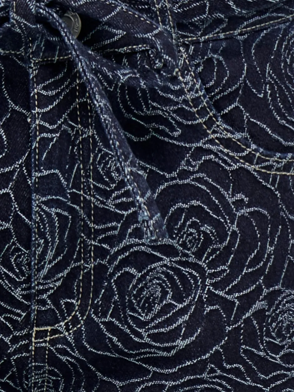 Sale KOGGIANNA Mellemhøj talje Straight fit Ankellængde Jeans Børn Tøj·Jeans