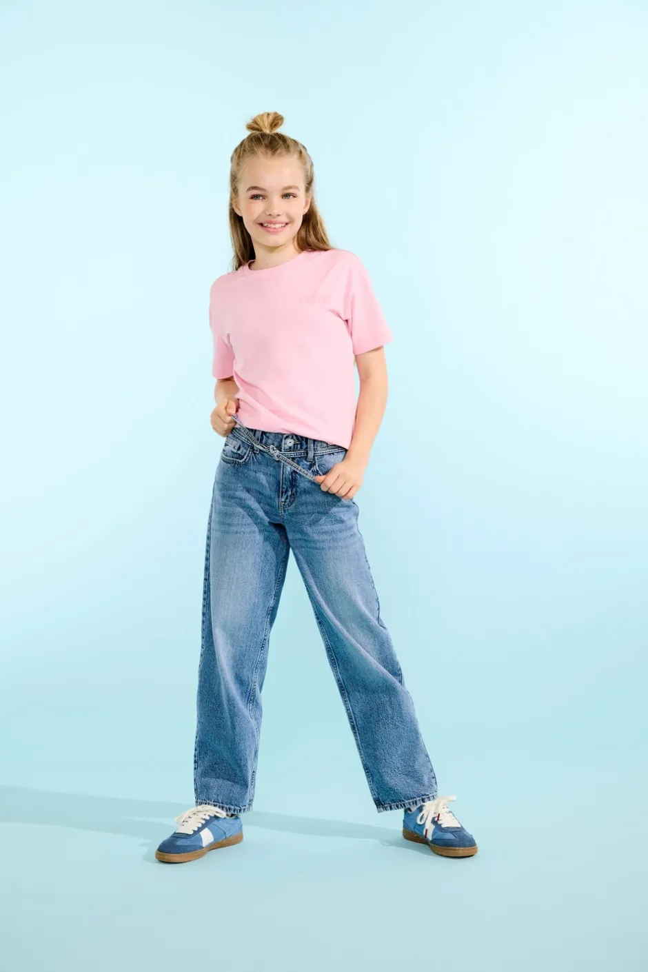 Hot KOGGIANNA Mellemhøj talje Balloon fit Jeans Børn Tøj·Jeans