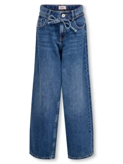 Discount KOGGIANNA Superhøj talje Straight fit Jeans Børn Tøj·Jeans